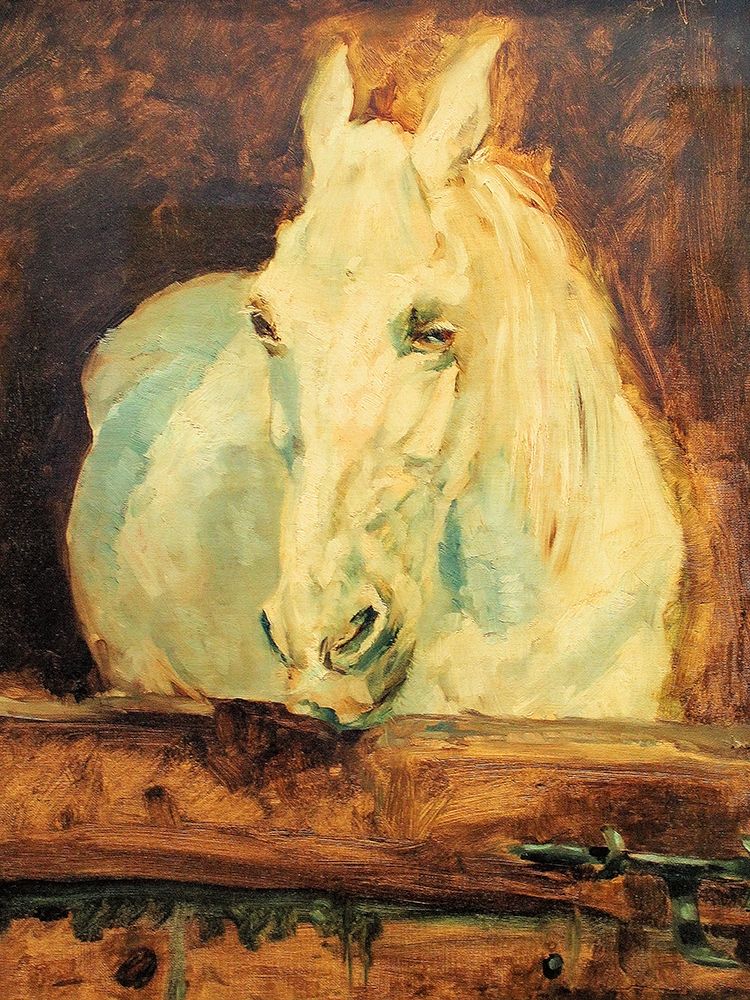 The Grey Horse art print by Henri de Toulouse-Lautrec for $57.95 CAD