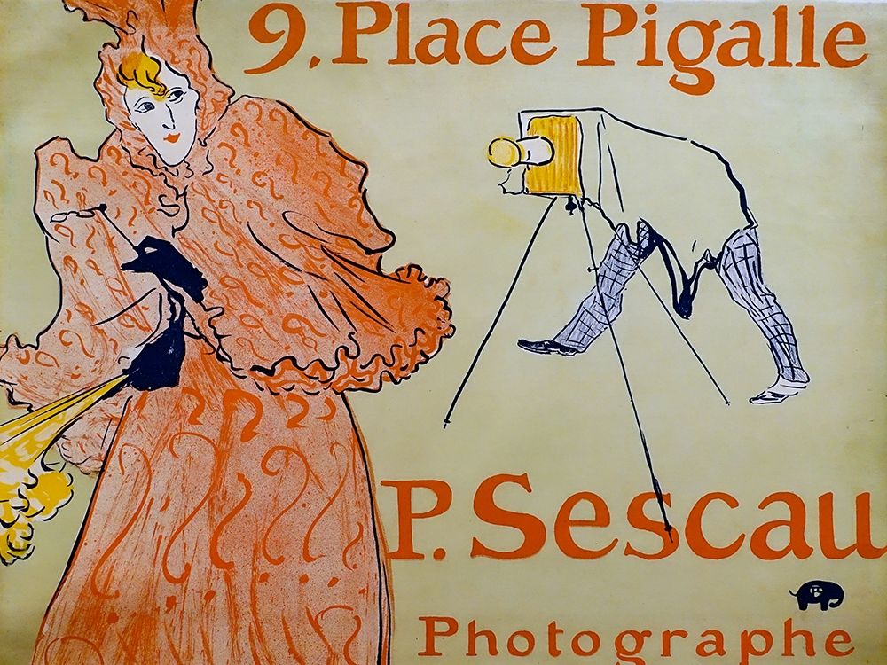 The Photographer Sescau art print by Henri de Toulouse-Lautrec for $57.95 CAD
