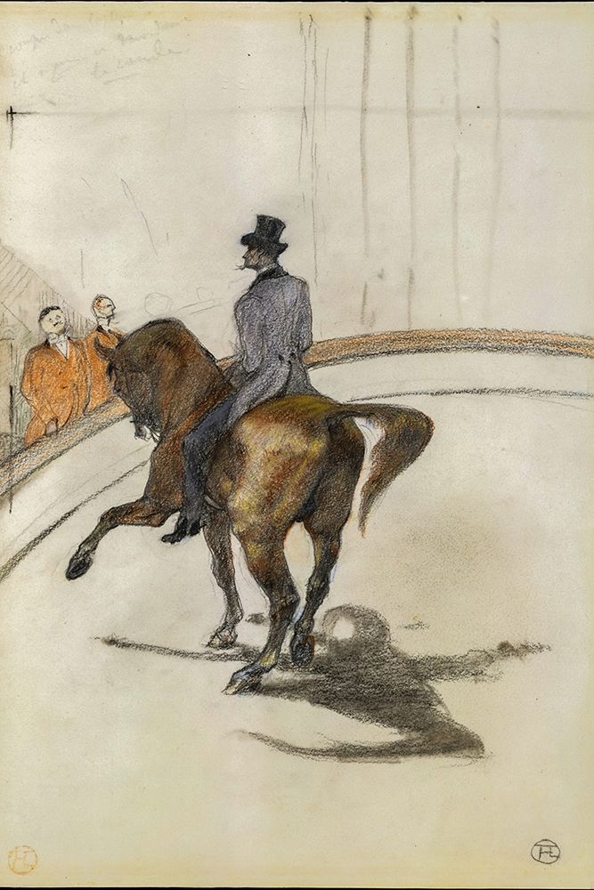 At the Circus: The Spanish Walk art print by Henri de Toulouse-Lautrec for $57.95 CAD