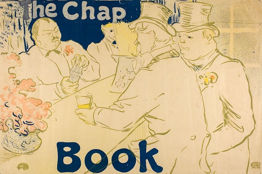 Irish and American Bar, Rue Royale, The Chap Book art print by Henri de Toulouse-Lautrec for $57.95 CAD