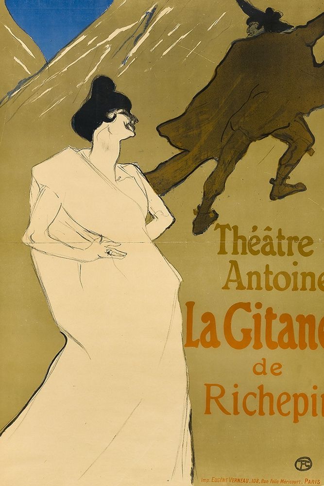 La Gitane art print by Henri de Toulouse-Lautrec for $57.95 CAD