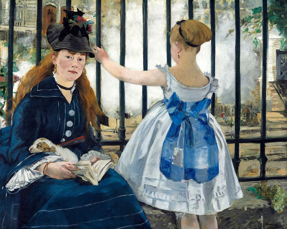 The Railway art print by Edouard Manet for $57.95 CAD