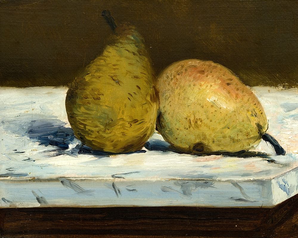 Pears art print by Edouard Manet for $57.95 CAD