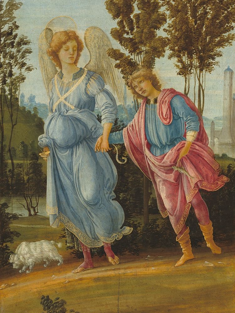 Tobias and the Angel art print by Filippino Lippi for $57.95 CAD