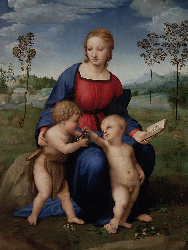 Madonna of the Goldfinch art print by Raphael for $57.95 CAD