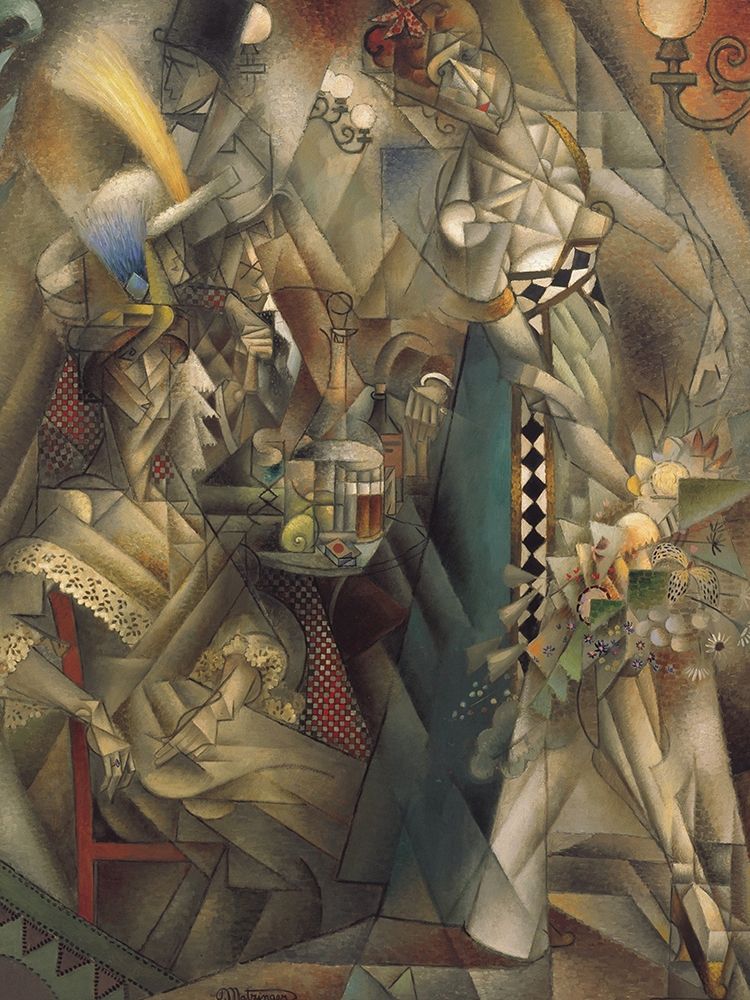 Dancer in a Cafe art print by Jean Metzinger for $57.95 CAD
