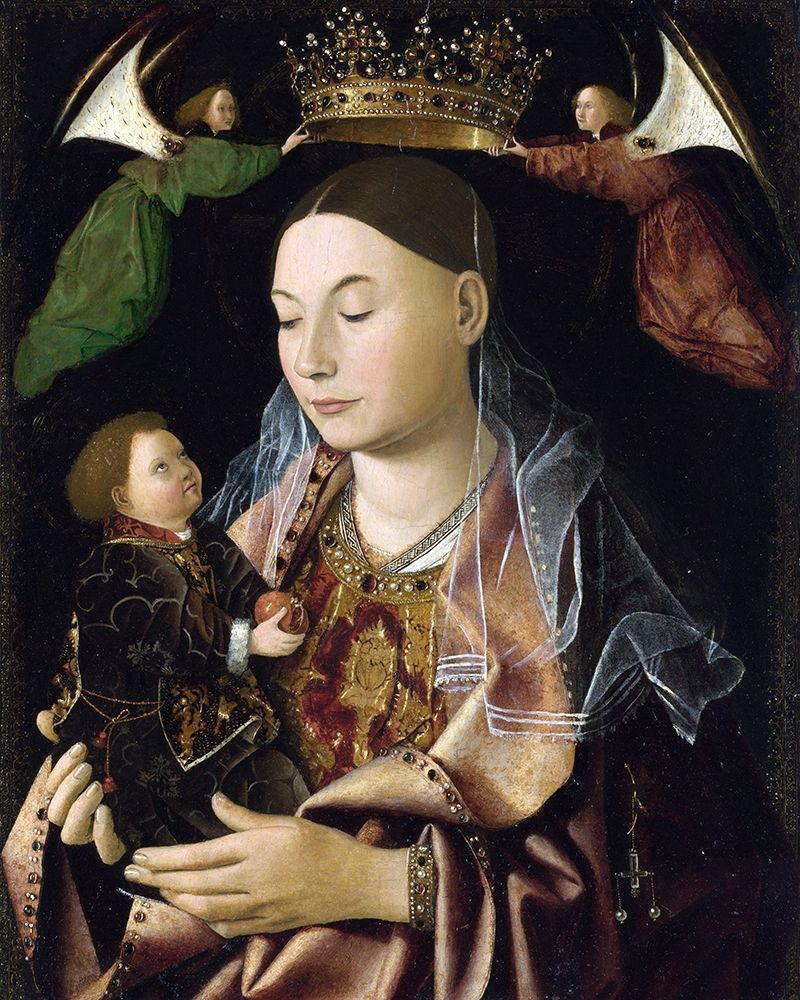 Salting Madonna art print by Antonello da Messina for $57.95 CAD
