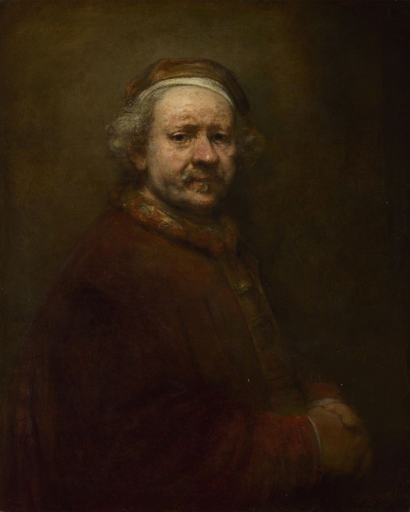 Self-Portrait at the Age of 63 art print by Rembrandt for $57.95 CAD