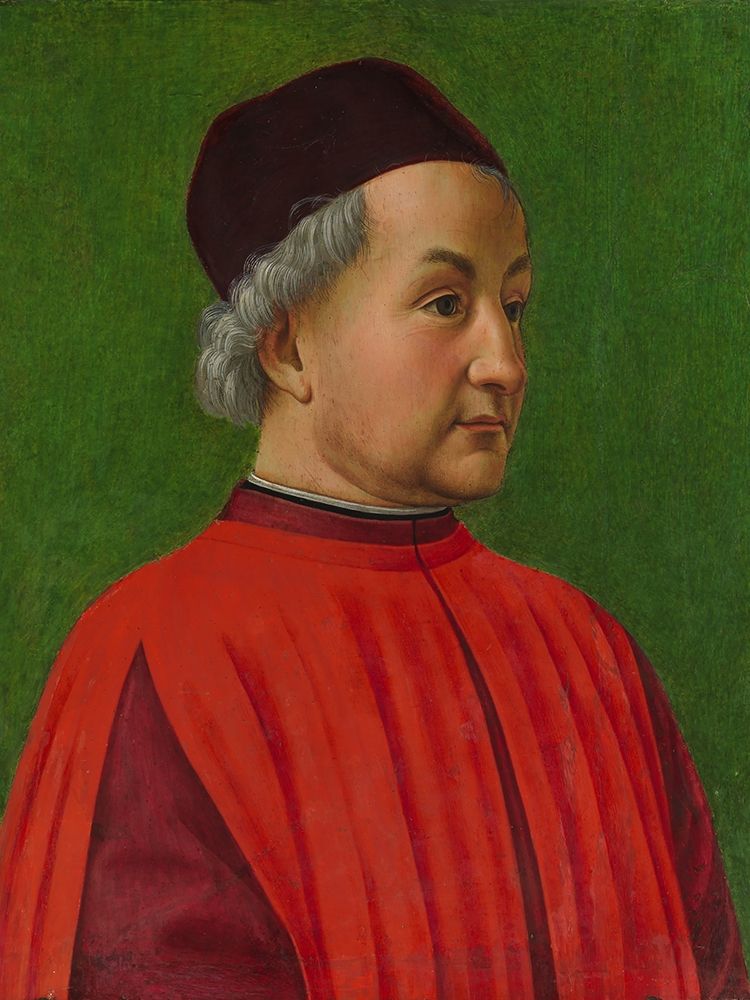 Portrait of a Man art print by Domenico Ghirlandaio for $57.95 CAD