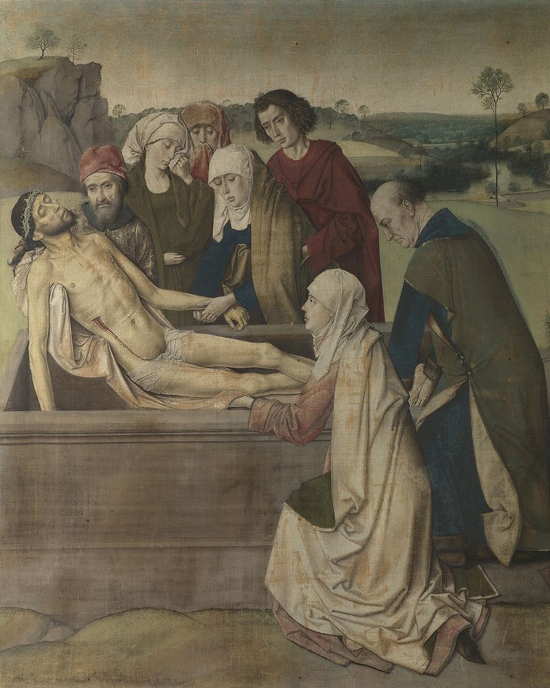 The Entombment art print by Dieric Bouts for $57.95 CAD