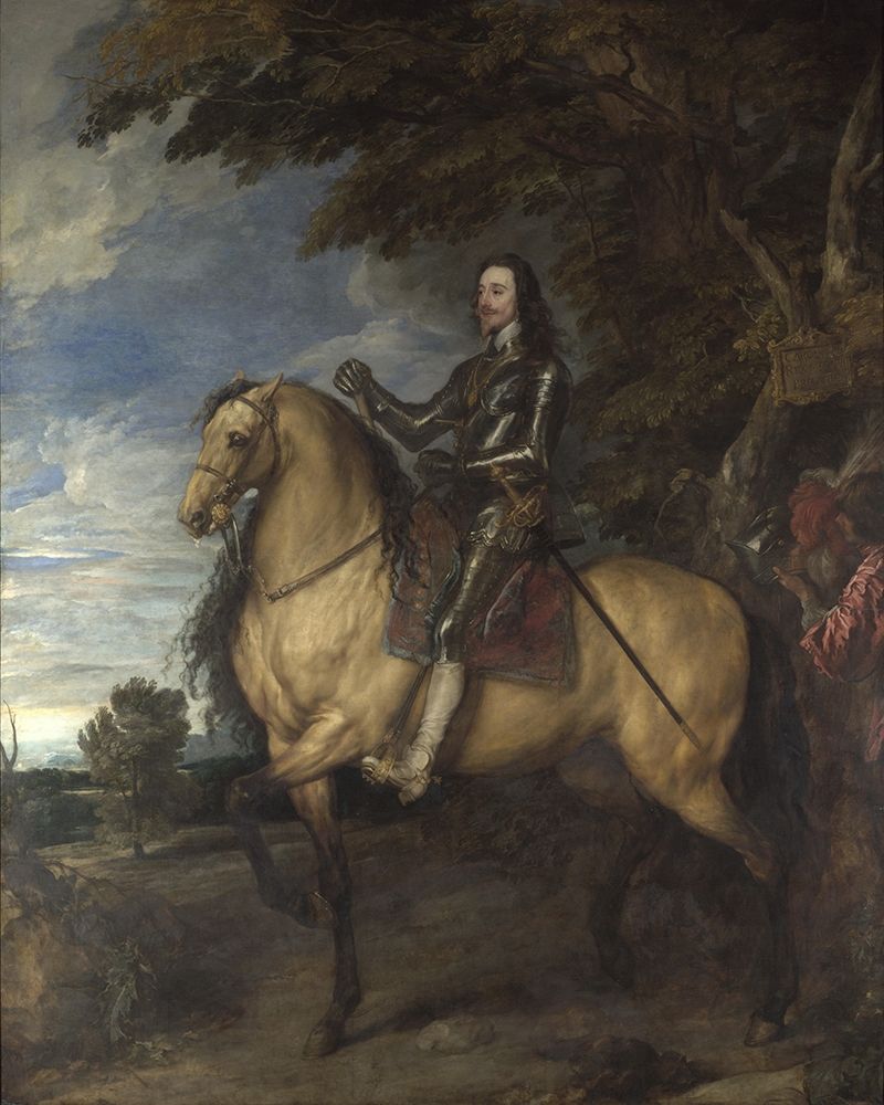 Equestrian Portrait of Charles I art print by Anthony van Dyck for $57.95 CAD