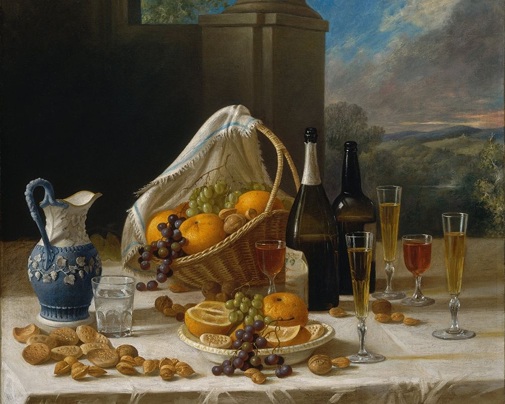 Luncheon Still Life art print by John F Francis for $57.95 CAD