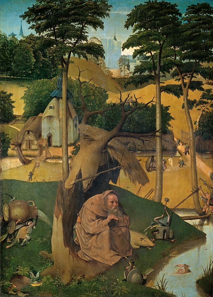 The Temptation of St Anthony art print by Hieronymus Bosch for $57.95 CAD
