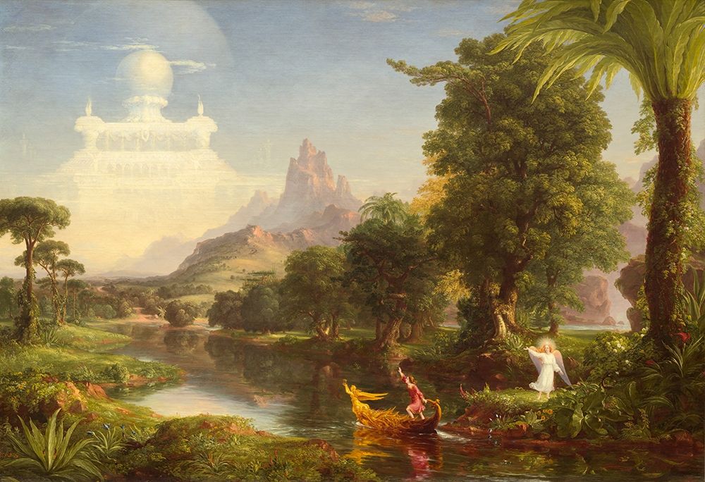 The Voyage of Life Youth art print by Thomas Cole for $57.95 CAD