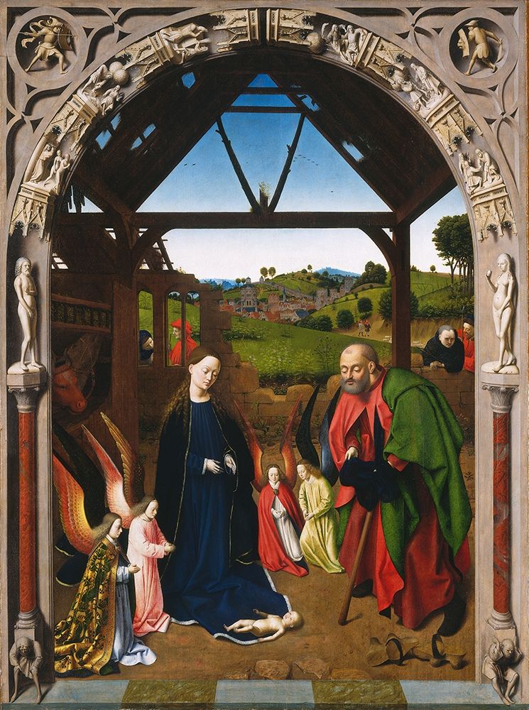 Nativity art print by Petrus Christus for $57.95 CAD