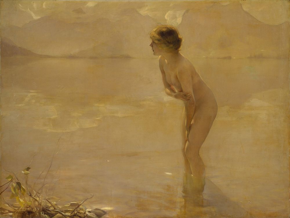 September Morn art print by Paul Emile Chabas for $57.95 CAD
