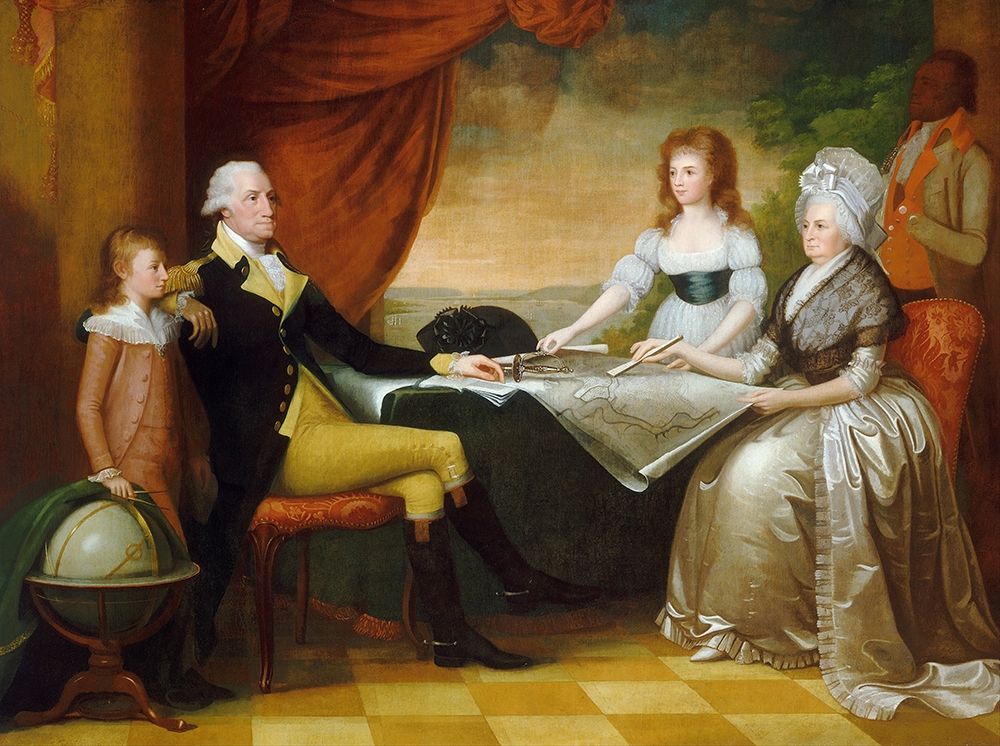 The Washington Family art print by Edward Savage for $57.95 CAD