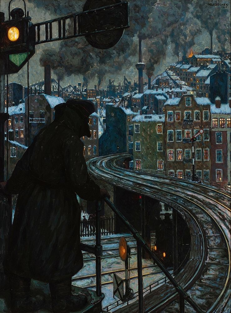 City of Workers art print by Hans Baluschek for $57.95 CAD