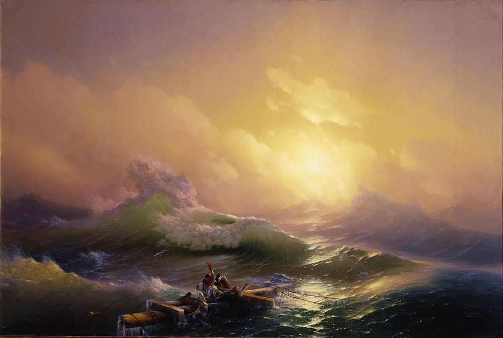 The Ninth Wave art print by Ivan Aivazovsky for $57.95 CAD