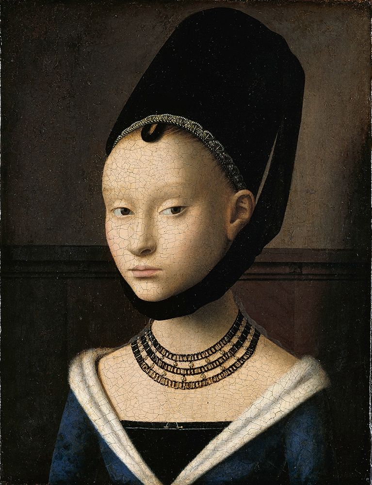 Portrait of a Young Girl art print by Petrus Christus for $57.95 CAD