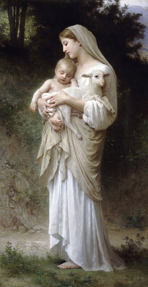 LInnocence art print by William-Adolphe Bouguereau for $57.95 CAD