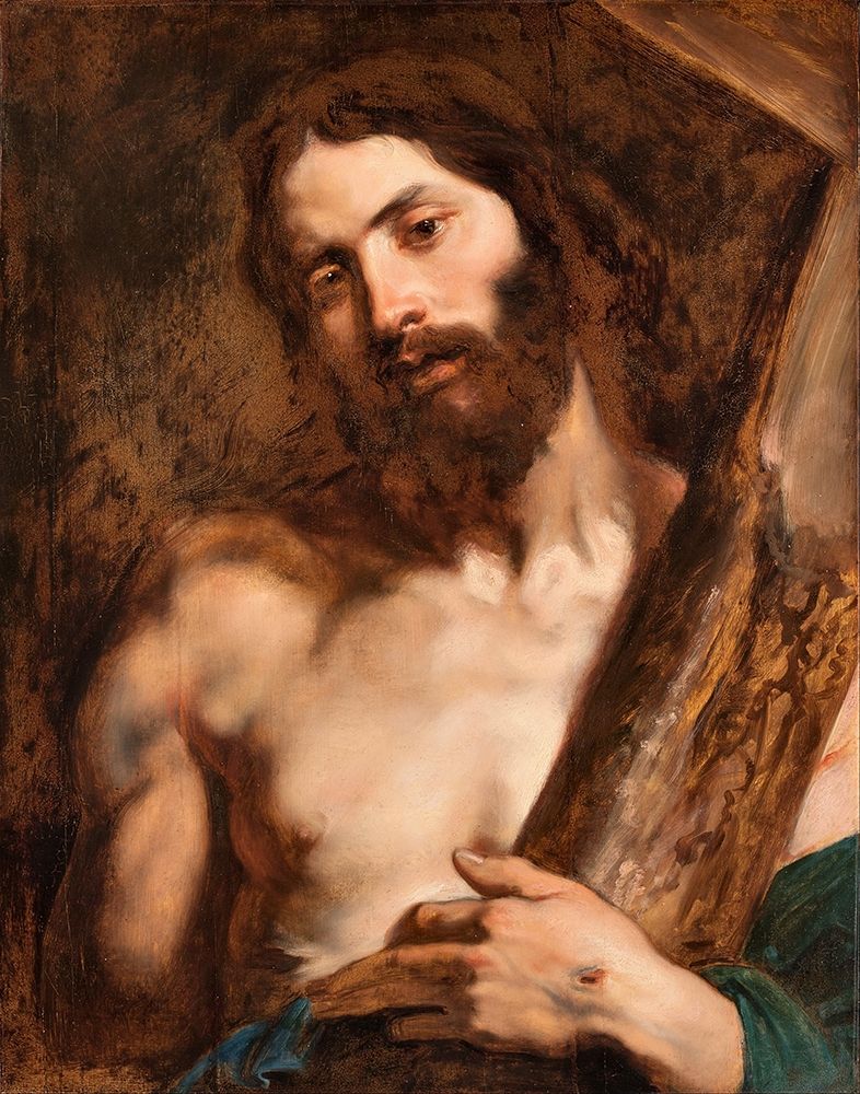 Christ carrying the Cross art print by Anton Van Dyck for $57.95 CAD