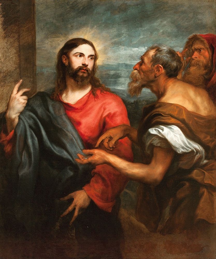 Christ of the Coin art print by Anton Van Dyck for $57.95 CAD