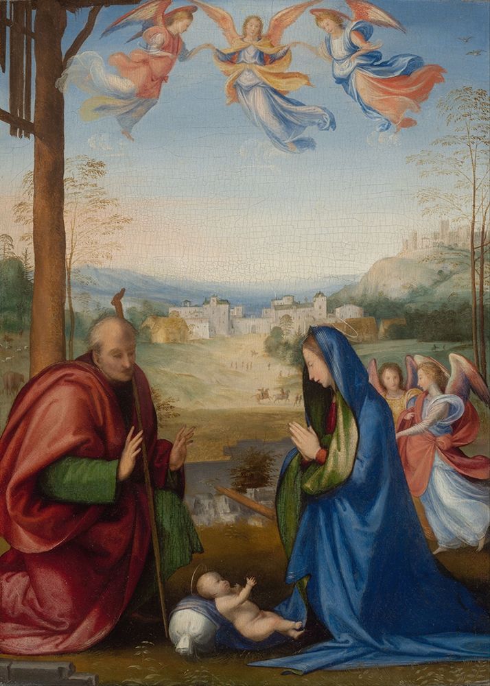 The Nativity art print by Fra Bartolomeo for $57.95 CAD