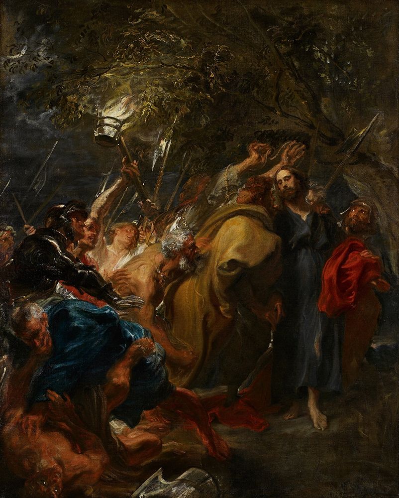 The Betrayal of Christ art print by Anthony van Dyck for $57.95 CAD