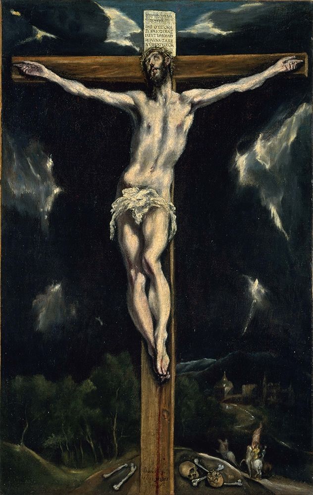 Christ on the Cross art print by El Greco for $57.95 CAD