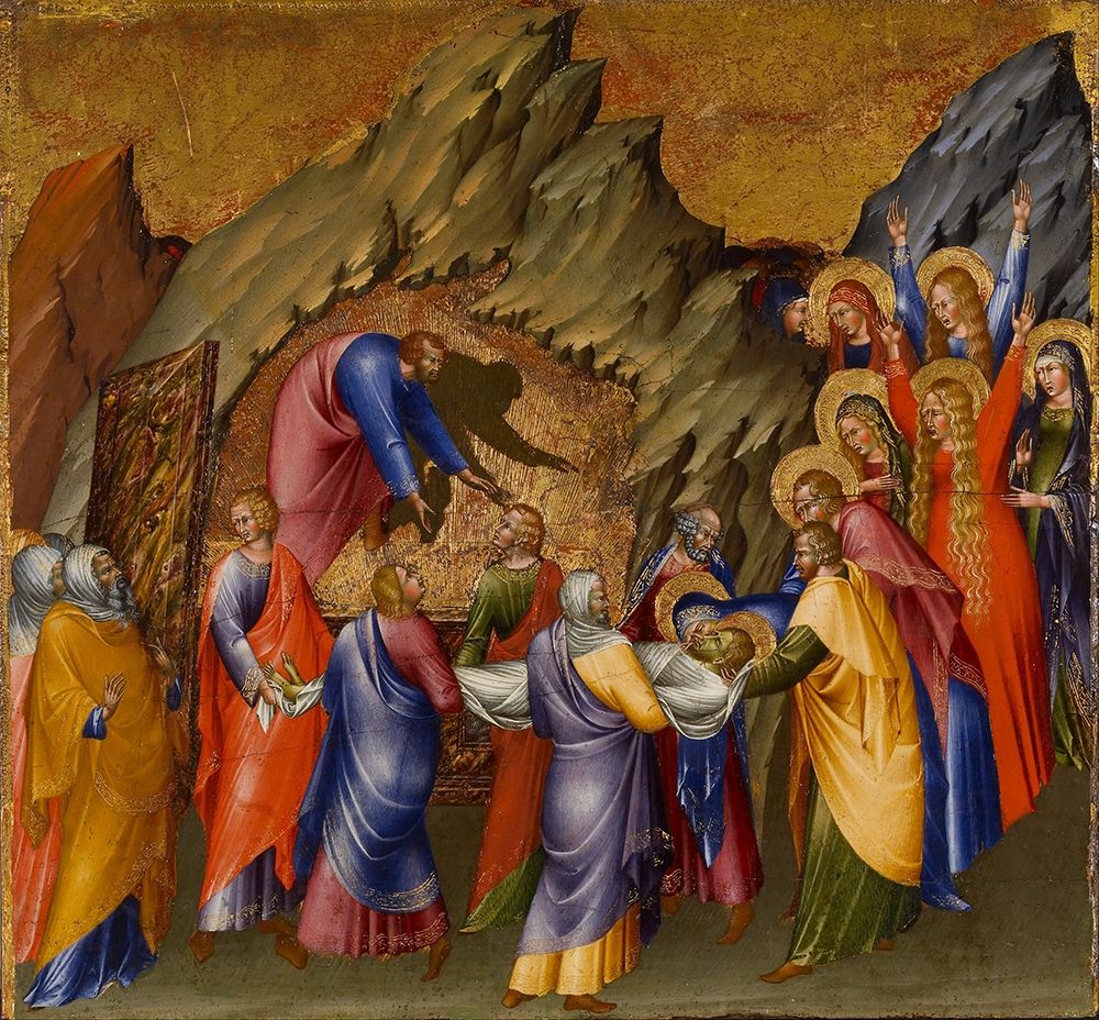 The Entombment art print by Giovanni di Paolo for $57.95 CAD