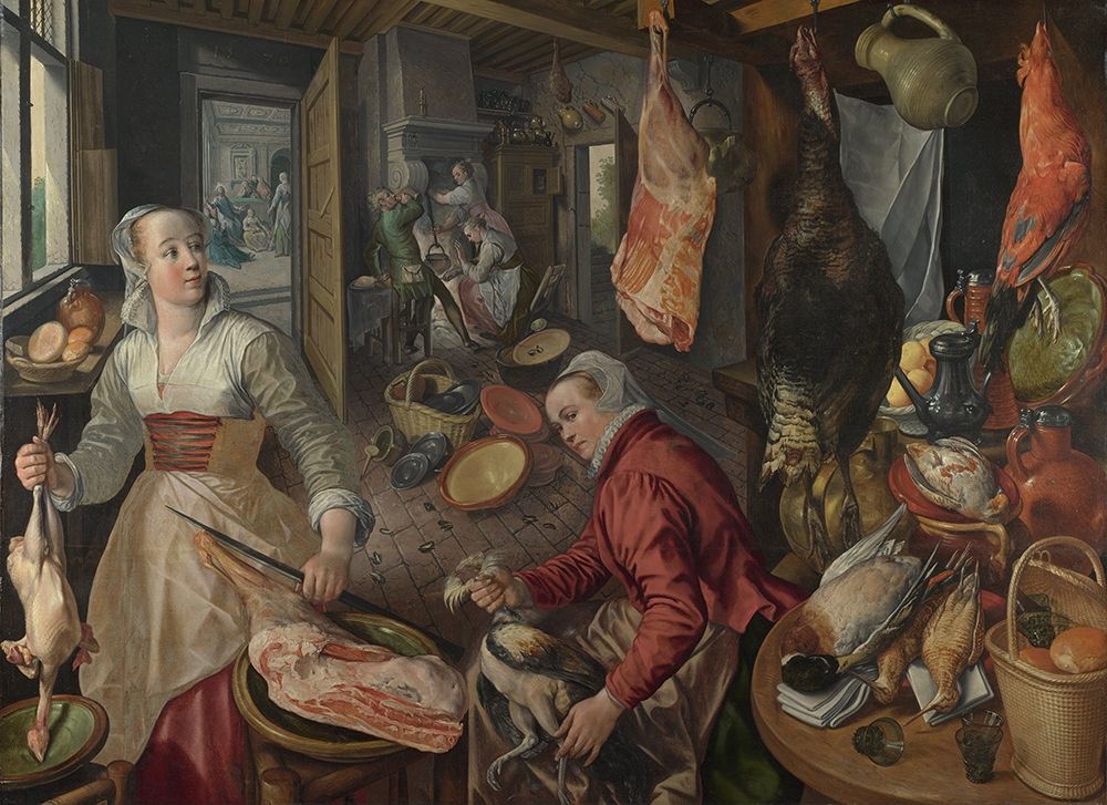 The Four Elements┬áFire art print by Joachim Beuckelaer for $57.95 CAD