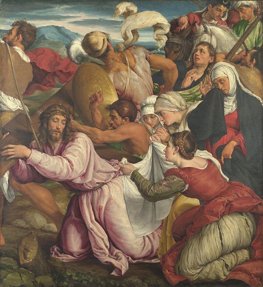 The Way to Calvary art print by Jacopo Bassano for $57.95 CAD