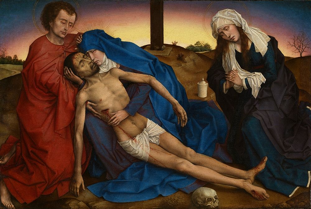 Pieta art print by Rogier van der Weyden for $57.95 CAD