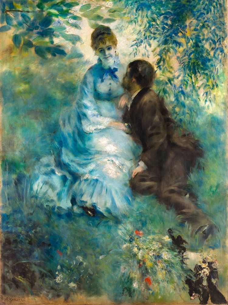 Lovers art print by Pierre-Auguste Renoir for $57.95 CAD