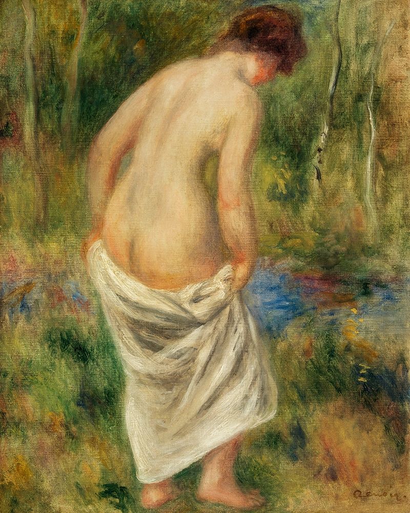 After the Bath 1901 art print by Pierre-Auguste Renoir for $57.95 CAD