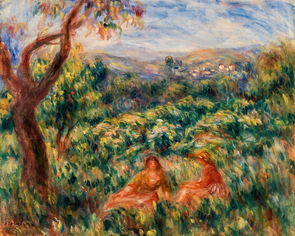 Landscape 1916 art print by Pierre-Auguste Renoir for $57.95 CAD