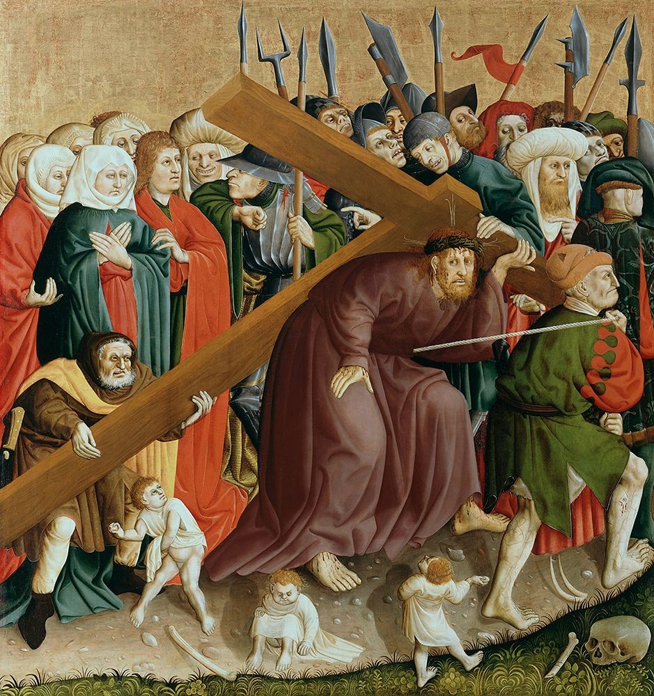 Jesus Christ Bearing the Cross art print by Hans Multscher for $57.95 CAD