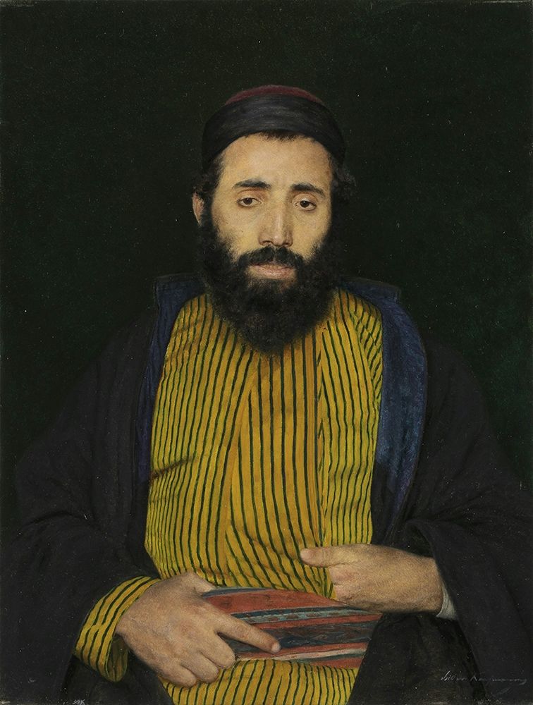 Portrait of a Sephardic Jew art print by Isidor Kaufmann for $57.95 CAD