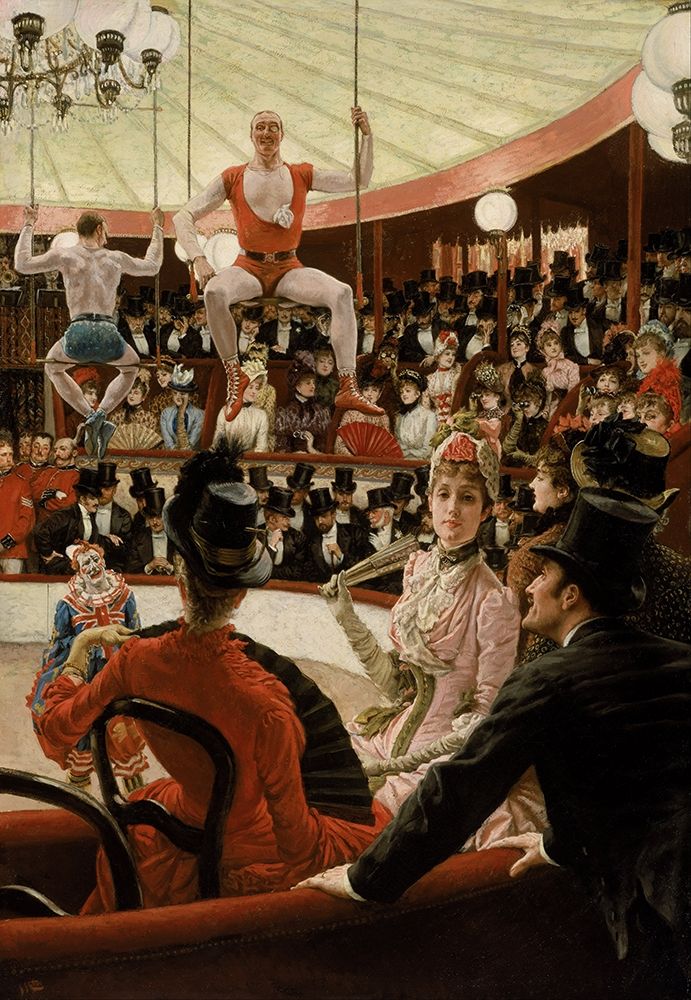 Women of Paris, The Circus Lover art print by James Tissot for $57.95 CAD