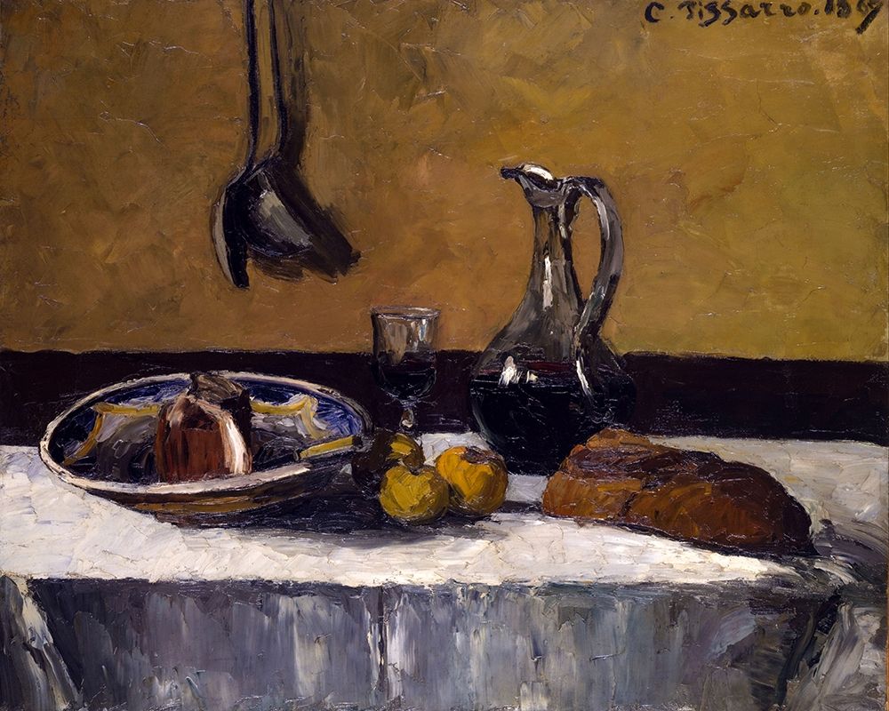Still Life art print by Camille Pissarro for $57.95 CAD