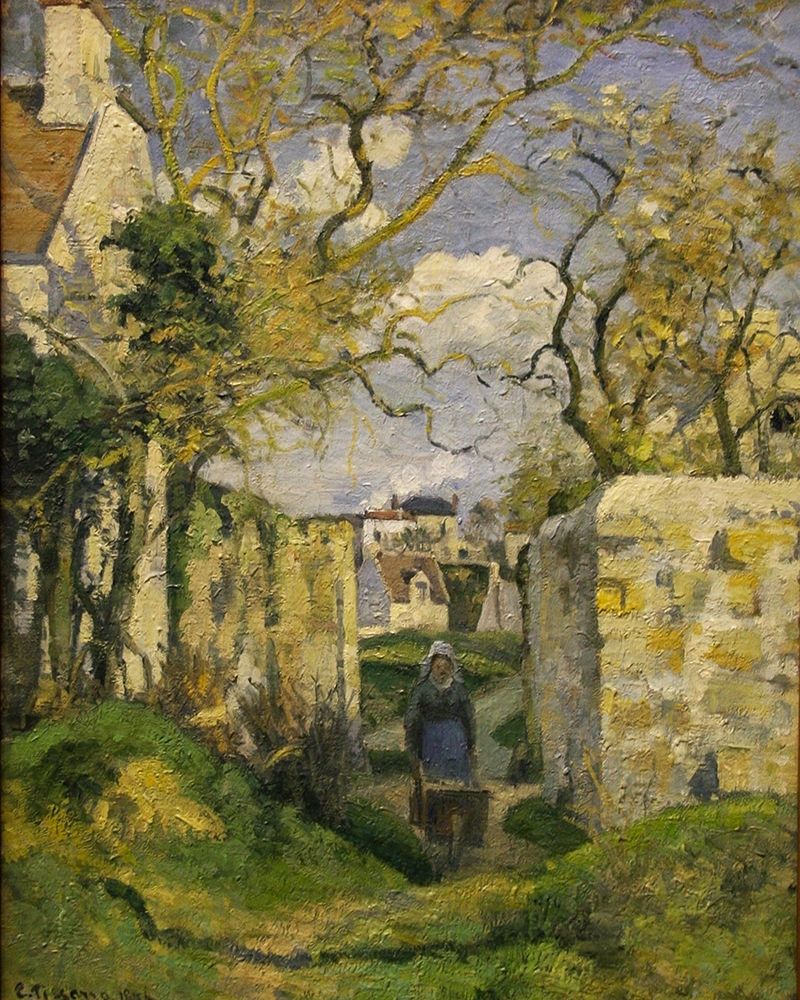 Landscape from Pontoise art print by Camille Pissarro for $57.95 CAD