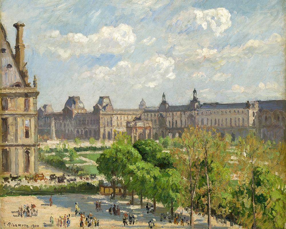 Place du Carrousel, Paris art print by Camille Pissarro for $57.95 CAD