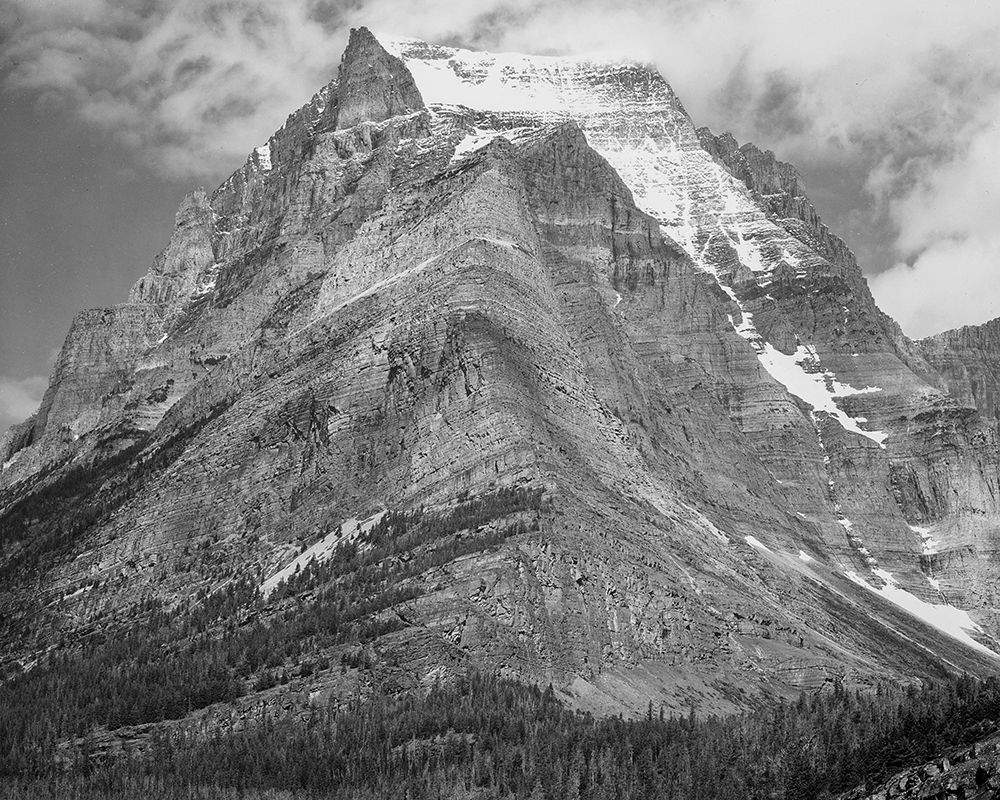 Going-to-the-Sun Mountain-Glacier National Park-Montana art print by Ansel Adams for $57.95 CAD