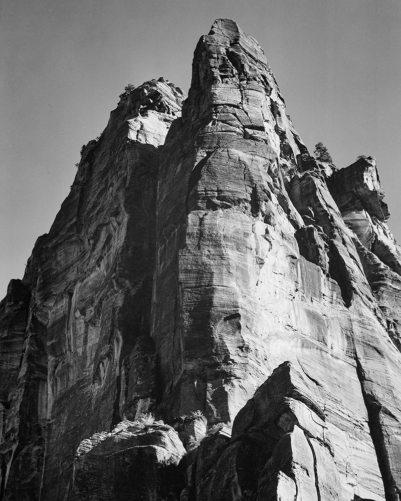 Rock formation-Zion National Park-Utah art print by Ansel Adams for $57.95 CAD