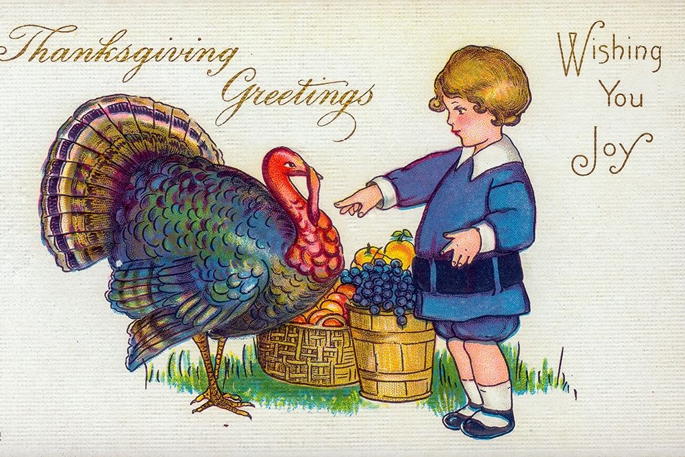 Thanksgiving Greetings. Wishing You Joy art print by Missouri History Museum for $57.95 CAD