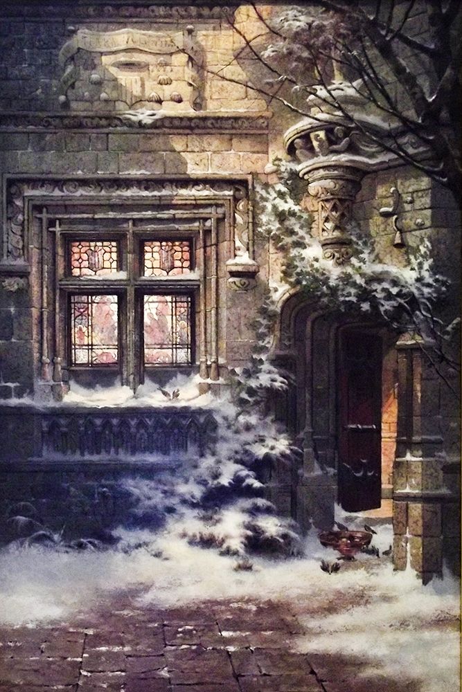 Christmas Morning, Hotel de Cluny art print by Edwin Deakin for $57.95 CAD