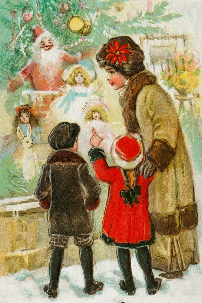 A Merry Christmas art print by Miriam and Ira D Wallach for $57.95 CAD