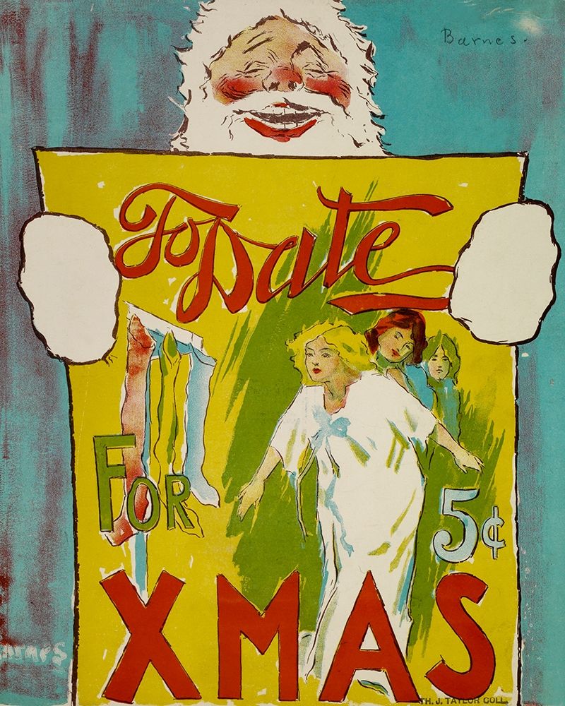 To Date For Christmas Poster art print by Will R Barnes for $57.95 CAD