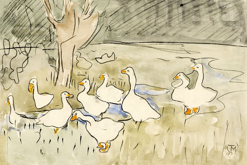 Ducks art print by Theo van Hoytema for $57.95 CAD